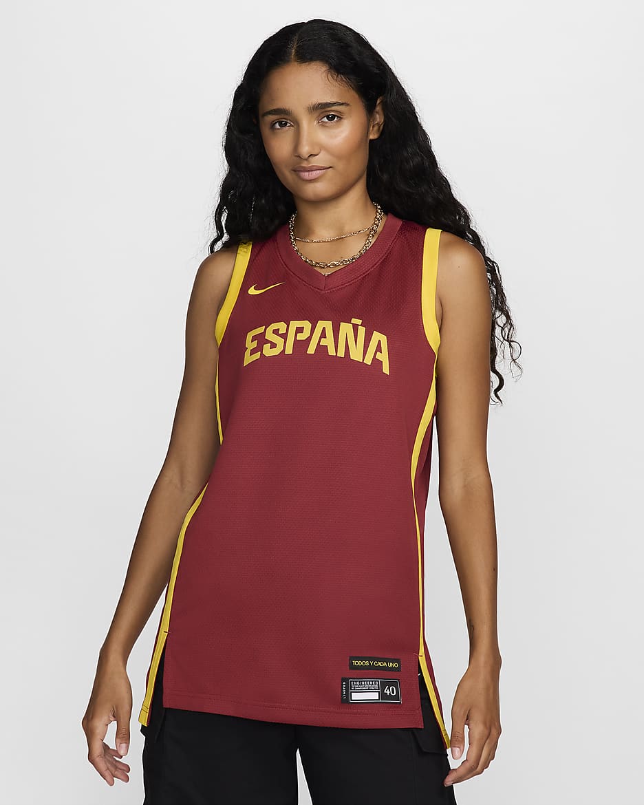 Spain Limited Road Women s Nike Basketball Jersey